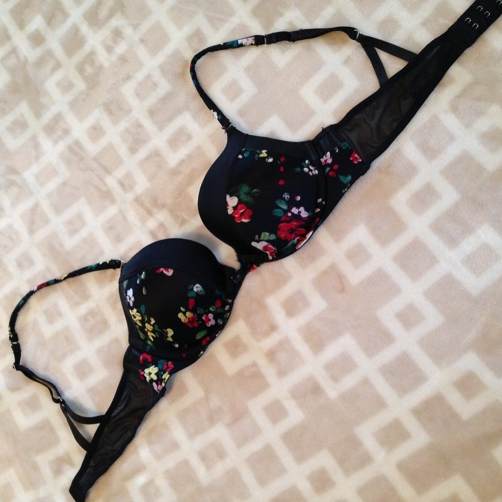 Floral Very Sexy Push-Up Bra
